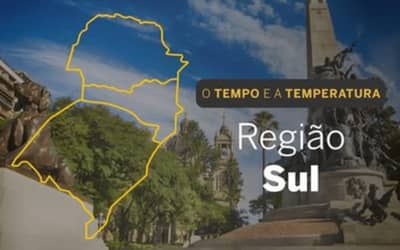 previsao-do-tempo:-chuvas-e-trovoadas-para-a-regiao-sul-nesta-quinta-feira-(12)